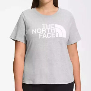 *THE NORTH FACE NWT, Grey  T-shirt, Size 1X